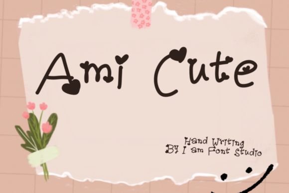 Ami Cute: The Handwritten Typeface That Elevates Editorial Design