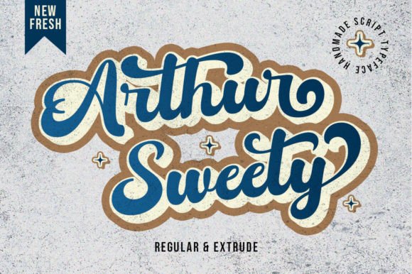 Arthur Sweety: The Perfect Script Font for Handmade Creators