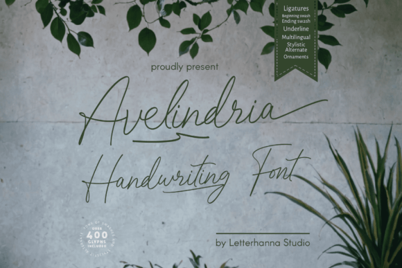 Avelindria Typeface Review: Elevating Handmade Brand Identity