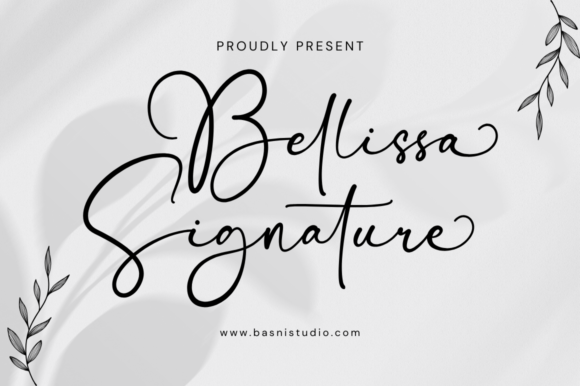 Bellissa Signature: The Premium Typeface That Elevates Campaign Visuals