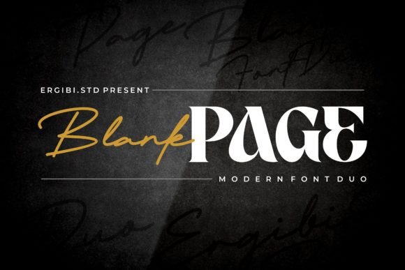 Blank Page Typeface Review for Digital Branding