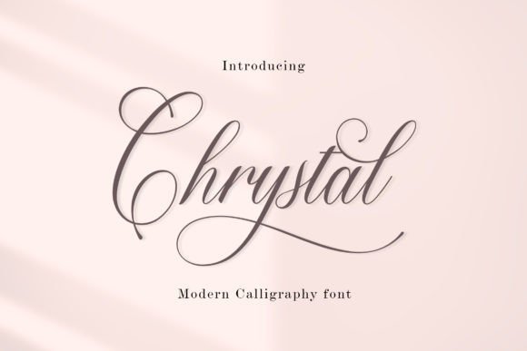 Chrystal Typeface: Elevate Your Brand Identity