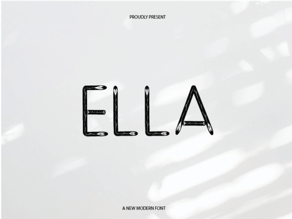 Ella: A Script Font for Warm, Editorial Branding