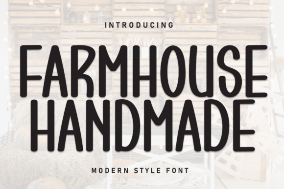 Farmhouse Handmade: A Script Font for Warm Editorial Design