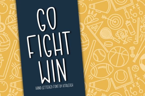 Go Fight Win: A Bold Display Typeface for High-Impact Web Design