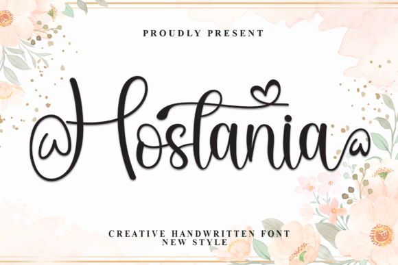Hostania: The Handwritten Typeface That Elevates Campaign Design