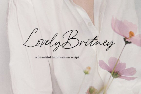 Lovely Britney: A Handwritten Typeface Review for Modern Branding