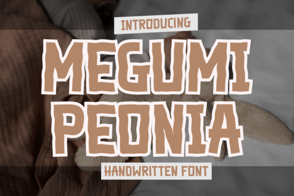 Megumi Peonia: The Wavy Script Font for Playful Brand Identities
