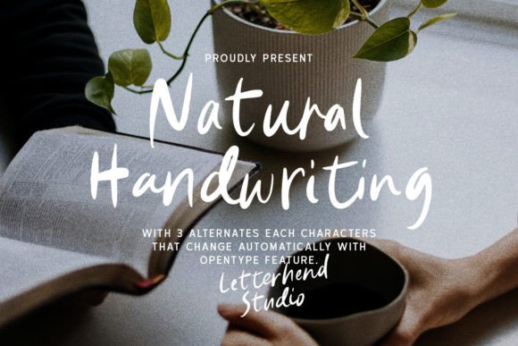Natural Handwriting: A Script Font for Authentic Editorial Design