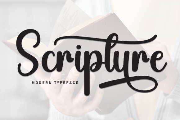 Scripture: A Handwritten Typeface for Warm Editorial Design