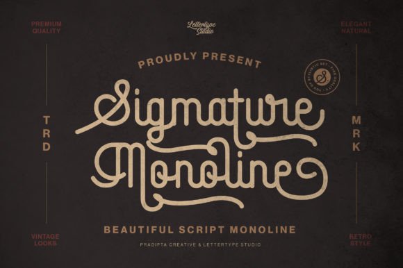 Sigmature Monoline: The Perfect Typeface for Polished Brand Identity