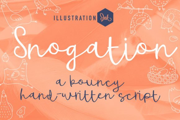 Snogation: A Playful Typeface for Whimsical Editorial Design