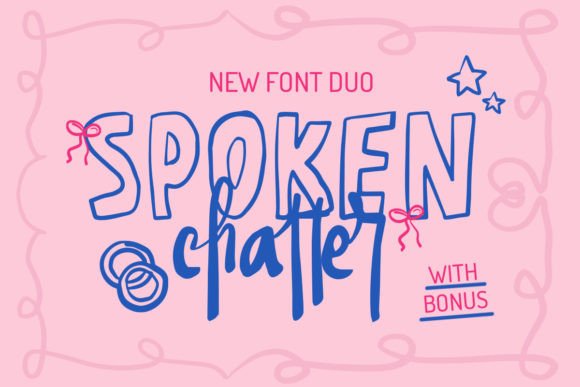 Spoken Chatter: The Handwritten Typeface for Authentic Web Design