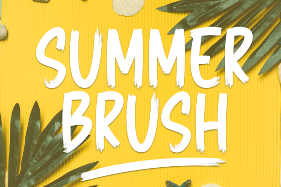 Summer Brush: An Elegant Script Font for Modern Branding