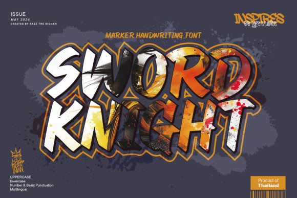 Sword Knight: The Urban Typeface That Transforms Digital Brand Identity