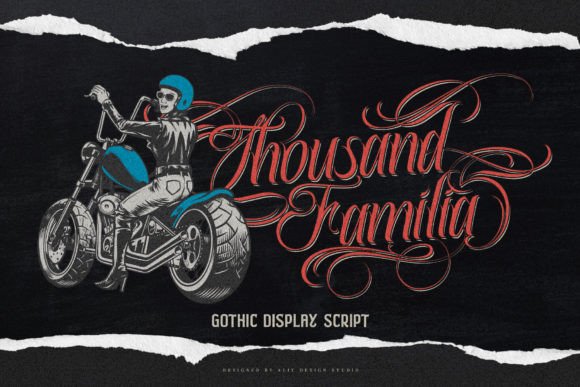 Thousand Familia: The Bold Typeface That Elevates Your Brand Identity
