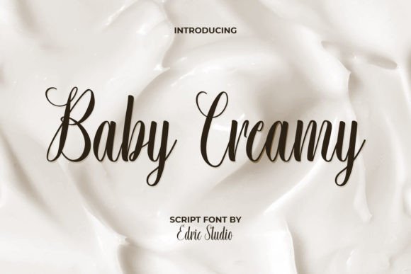 Why Baby Creamy Is the Perfect Script Typeface for Editorial Design