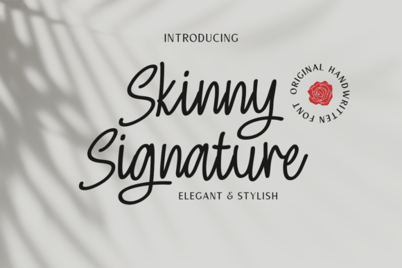 Why Skinny Signature Is the Perfect Handwritten Font for Editorial Design